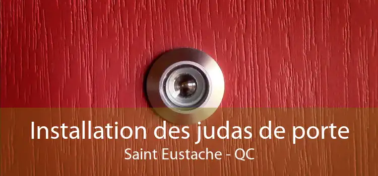 Installation des judas de porte Saint Eustache - QC