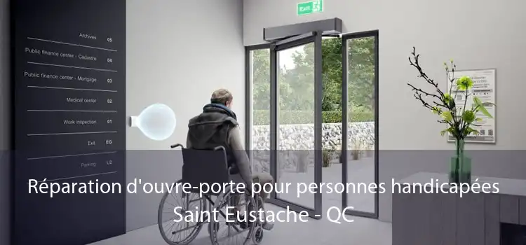 Réparation d'ouvre-porte pour personnes handicapées Saint Eustache - QC