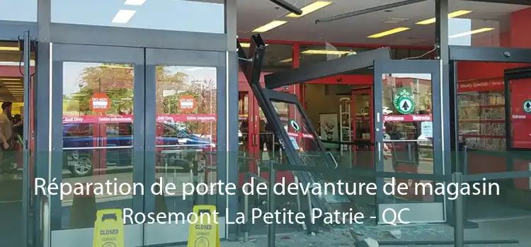 Réparation de porte de devanture de magasin Rosemont La Petite Patrie - QC