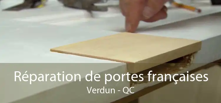 Réparation de portes françaises Verdun - QC