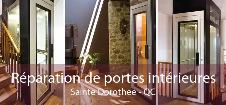 Réparation de portes intérieures Sainte Dorothee - QC